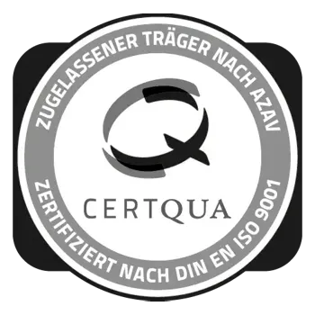 CERTQUA — AZAV und ISO 9001